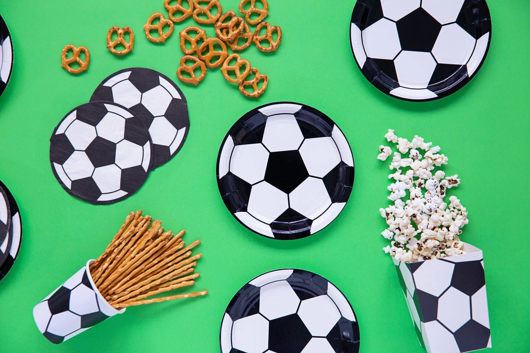 Partydecor Football Paper Plates 18cm Pack Of 6 5 Partydecor Football Paper Plates 18cm Pack Of 6