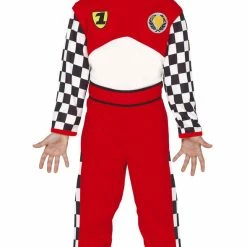 Fiestas Guirca Formula Driver Costume Childrens Uniform Costumes
