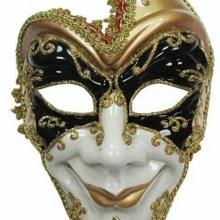 Bristol Full Face Venetian Man Masquerade Mask Costume Accessories