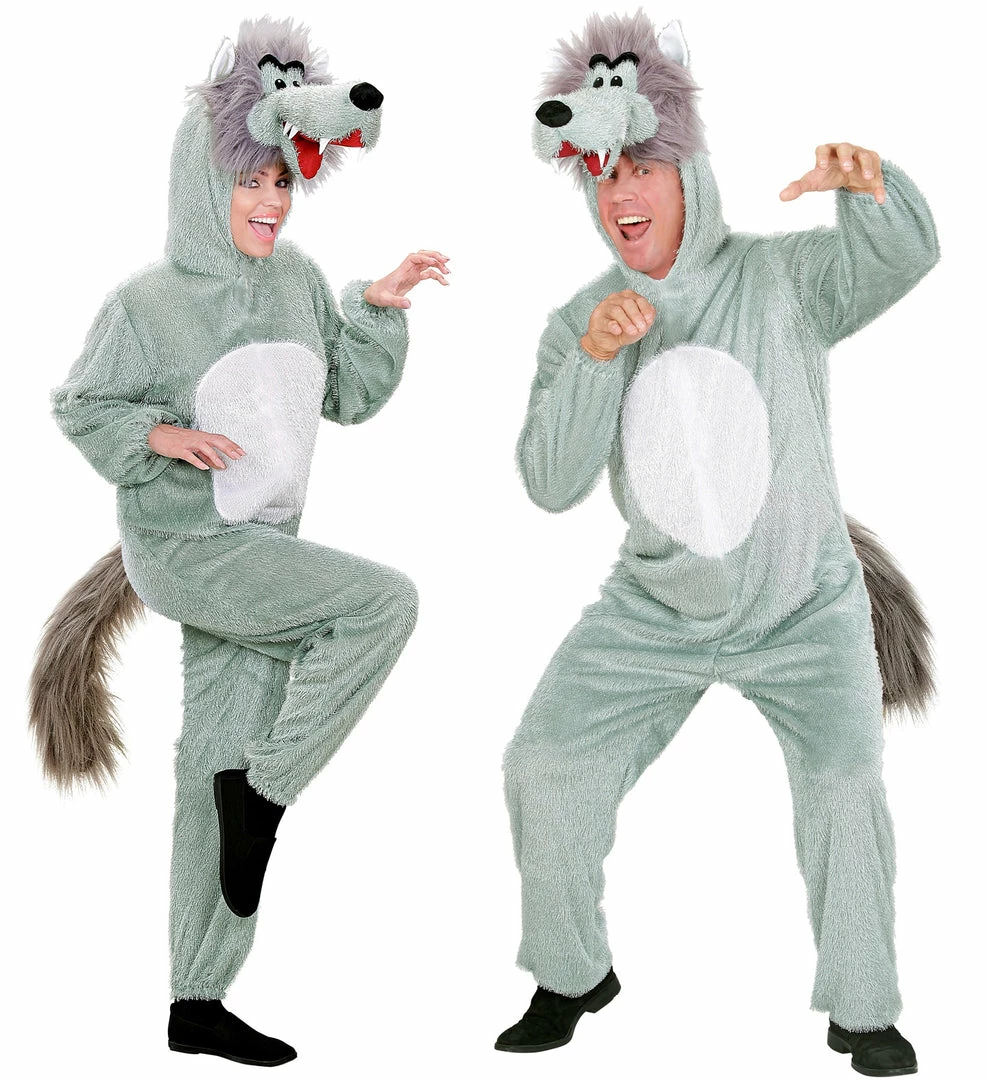 Widmann Funny Wolf Costume Animal 3 Widmann Funny Wolf Costume Animal