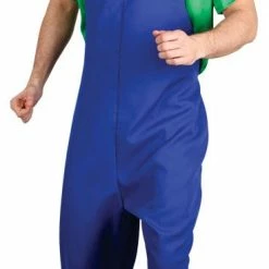 Wicked Funny Plumber Green Fancy Dress Costume