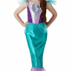 Rubies Fairytale Costumes Gem Princess Ariel Costume Girls