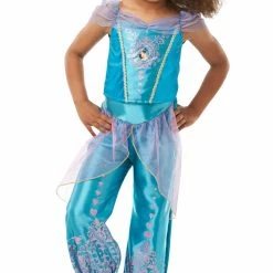 Rubies Gem Princess Jasmine Girls Costume Fairytale Costumes 5 Rubies Gem Princess Jasmine Girls Costume Fairytale Costumes
