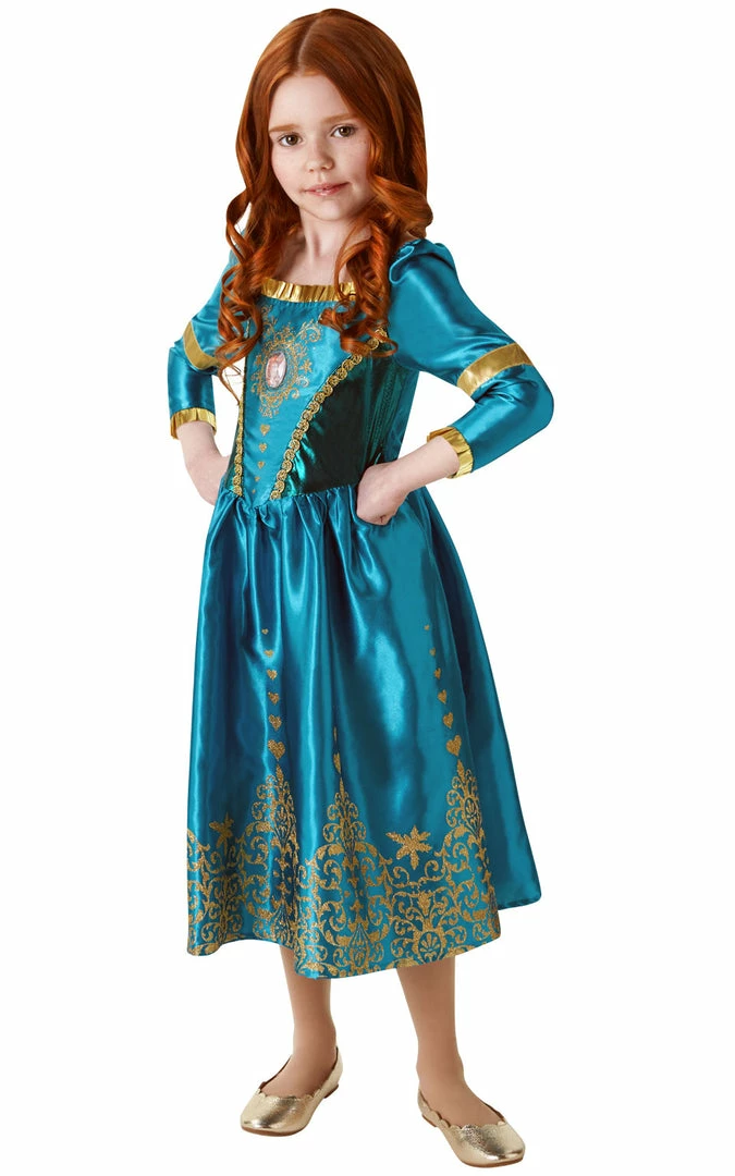 Rubies Gem Princess Merida Brave Costume Child's 3 Rubies Gem Princess Merida Brave Costume Child's