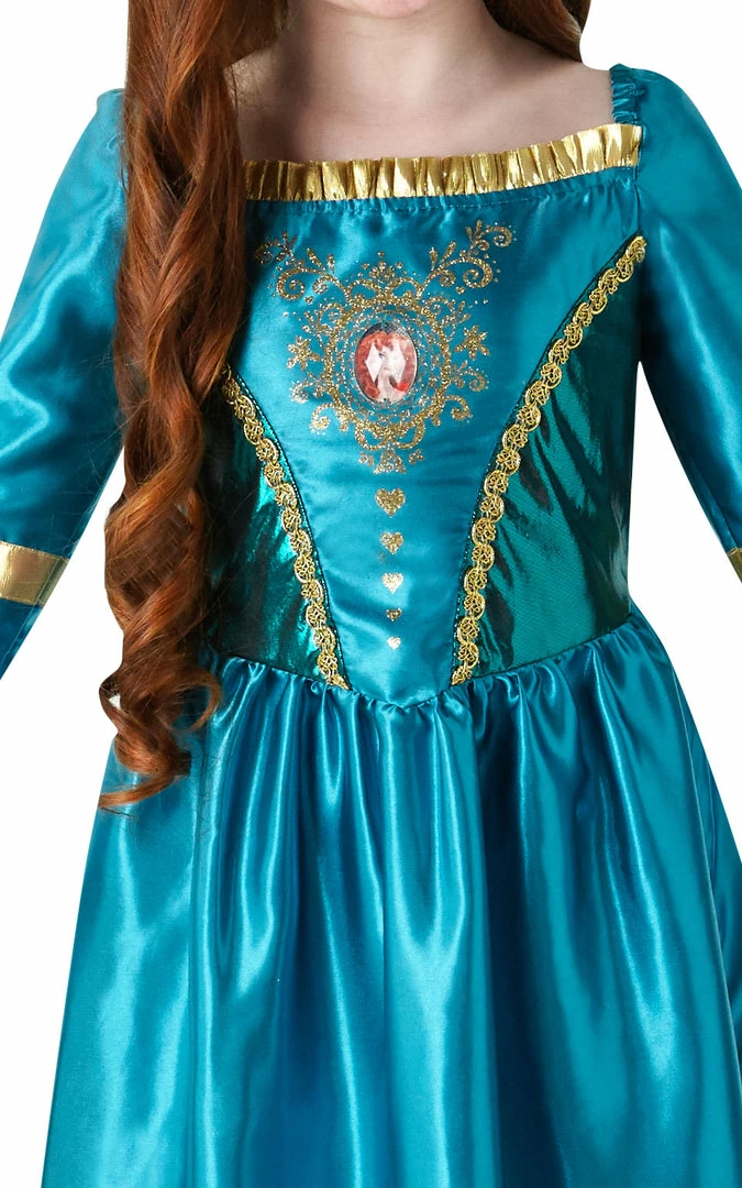 Rubies Gem Princess Merida Brave Costume Child's 5 Rubies Gem Princess Merida Brave Costume Child's