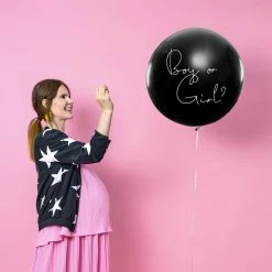 Partydecor Gender Reveal Balloon Girl 1m