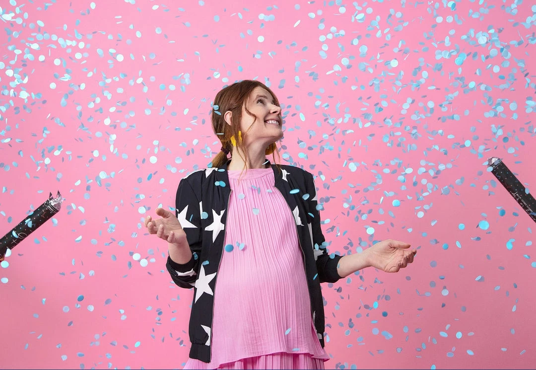 Partydecor Gender Reveal Confetti Cannon Boy 3 Partydecor Gender Reveal Confetti Cannon Boy