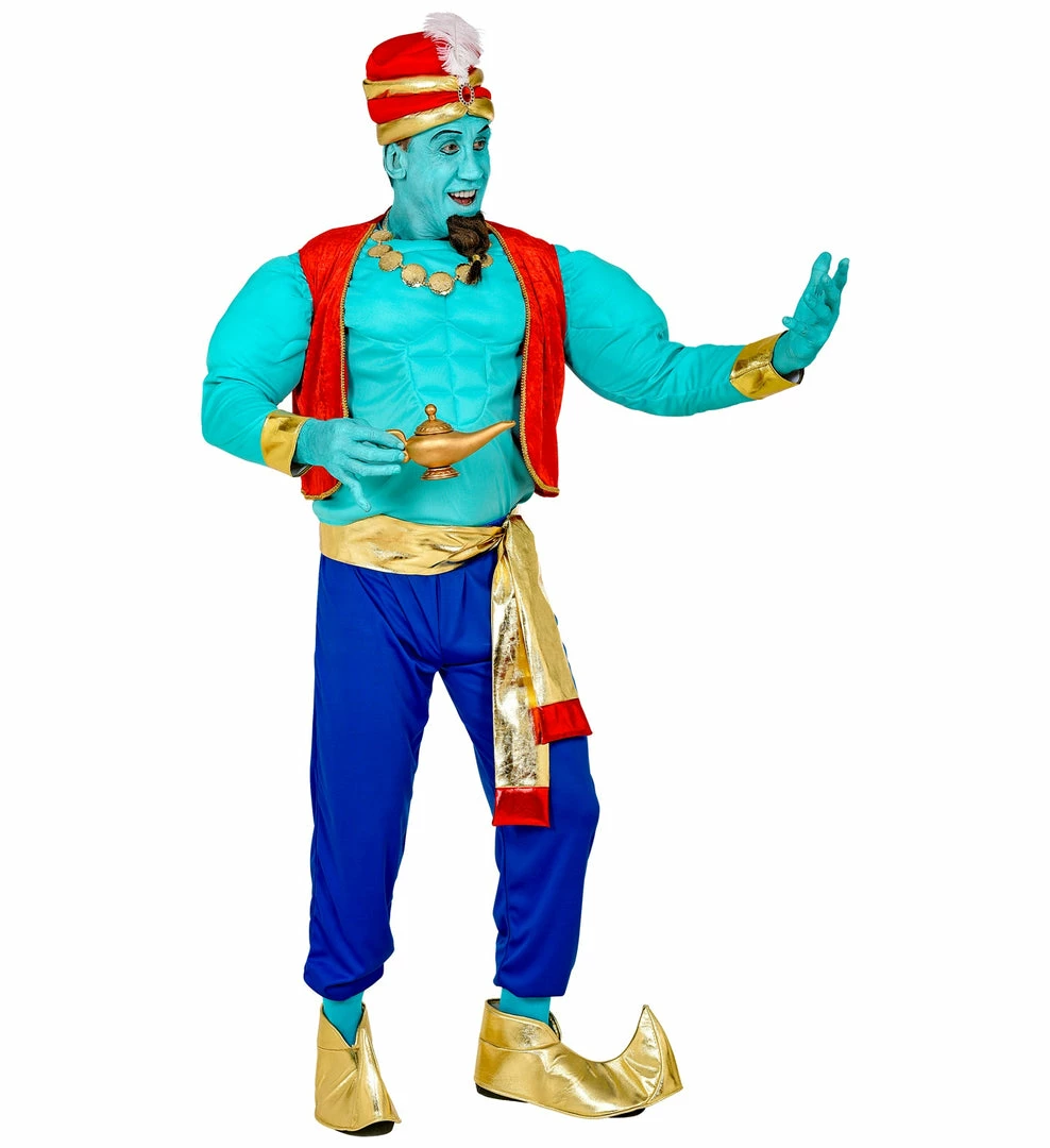 Fiestas Guirca Genie Costume Men's Fairytale Costumes 5 Fiestas Guirca Genie Costume Men's Fairytale Costumes