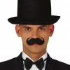 Fiestas Guirca Gentleman Moustache Black 1 Fiestas Guirca Gentleman Moustache Black