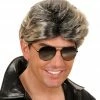 Widmann George Michael 80's Pop Star Wig 1970's 1 Widmann George Michael 80's Pop Star Wig 1970's