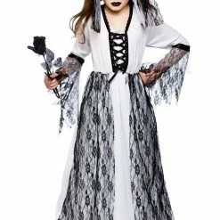 Wicked Halloween Ghastly Ghost Bride Costume Child