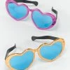 Bristol Costume Accessories Giant Heart Shaped Sunglasses