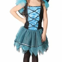Fiestas Guirca Blue Butterfly Costume Fairytale Costumes