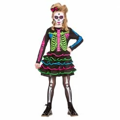 Wicked Sweet Skully Chick Costume Halloween