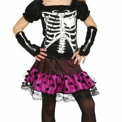 Fiestas Guirca Urban Skeleton Girls Costume Halloween