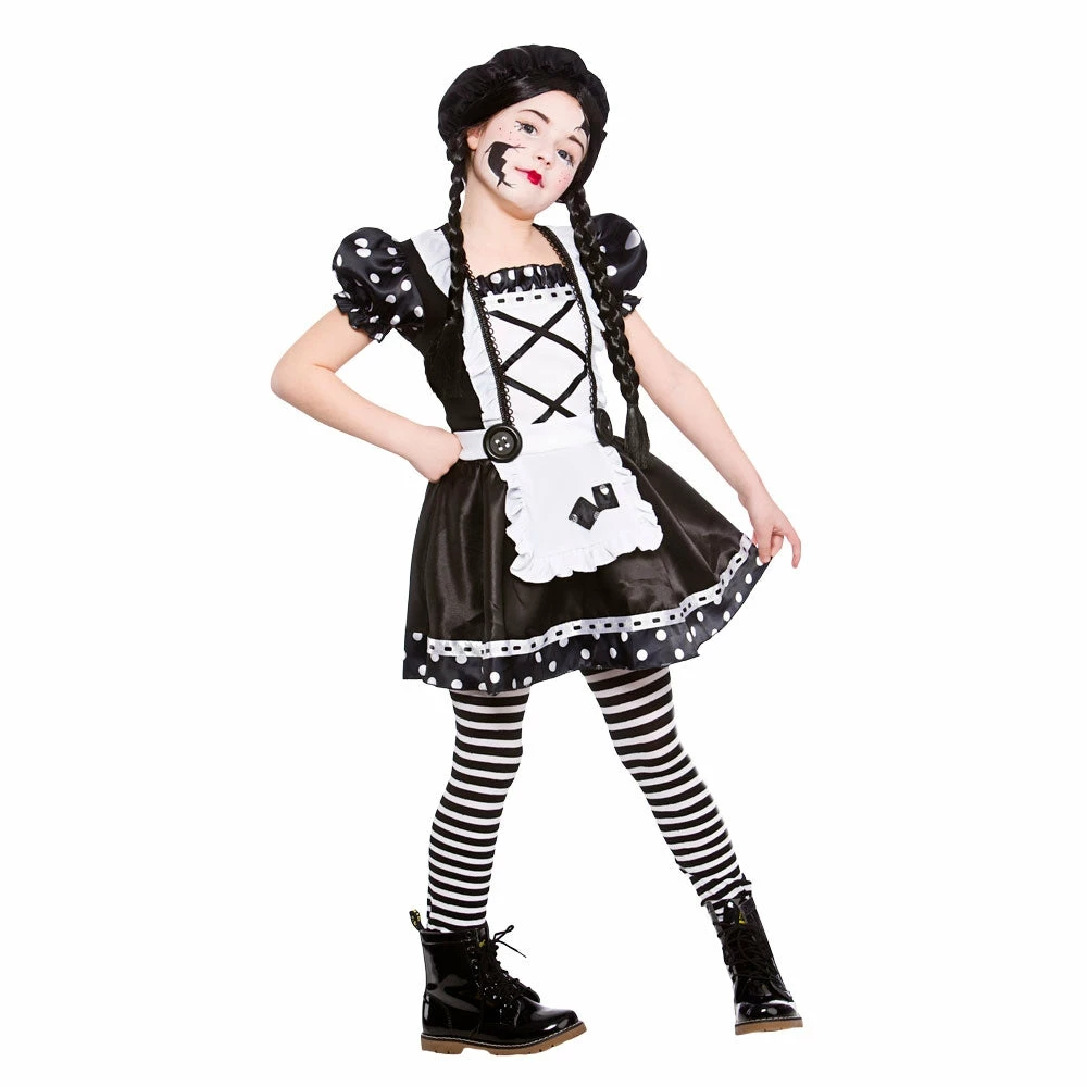 Wicked Girls Broken Doll Costume Halloween 3 Wicked Girls Broken Doll Costume Halloween