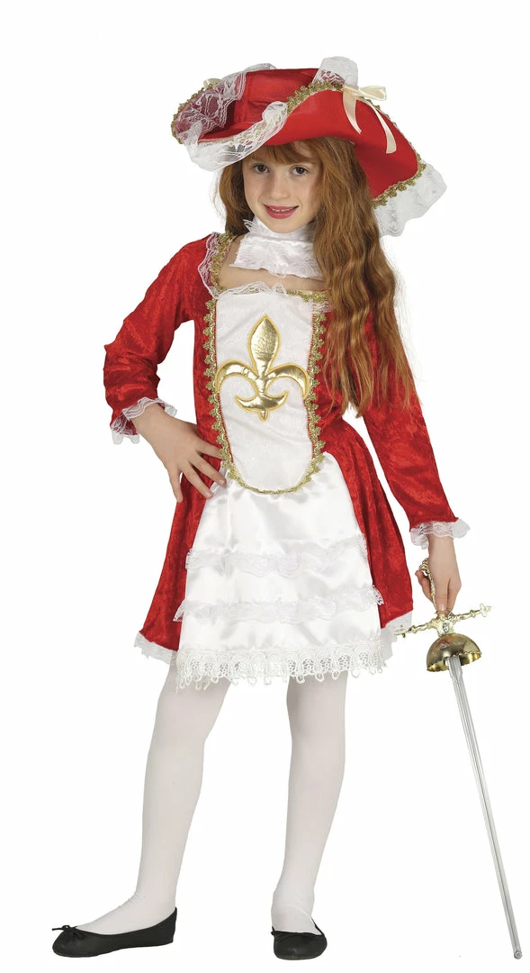 Fiestas Guirca Musketeer Girl Costume 3 Fiestas Guirca Musketeer Girl Costume
