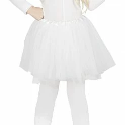 Fiestas Guirca Christmas Costumes Tulle Tutu Skirt White Kids