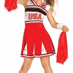 Fiestas Guirca Girls Zombie Cheerleader Costume