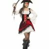Smiffy's Pirate Costumes Glamorous Lady Pirate Costume 1 Smiffy's Pirate Costumes Glamorous Lady Pirate Costume