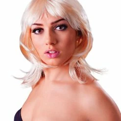 Bristol Glamour Layered Wig Blonde Costume Accessories