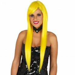 Fiestas Guirca Wigs Glamour Yellow Wig