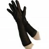 Bristol Glitter Gloves Black Costume Accessories 1 Bristol Glitter Gloves Black Costume Accessories