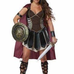 My Fancy Dress Glorious Gladiator Adult Costume Egyptian, Roman & Greek