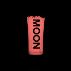 Moonglow Moon Glow In The Dark Paint Red 12ml Facepaints & FX