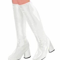 Widmann Go Go Boot Covers White Decades And History