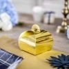 Partydecor Party Supplies Gold Favor Boxes Pack Of 10