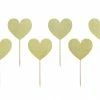 Partydecor Sweet Love-Hearts Cupcake Toppers Valentines