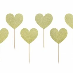 Partydecor Sweet Love-Hearts Cupcake Toppers Valentines