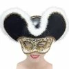 Bristol Gold Highwayman Masquerade Mask Costume Accessories