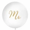 Partydecor Party Supplies Gold Mr Giant Balloon 36" Latex