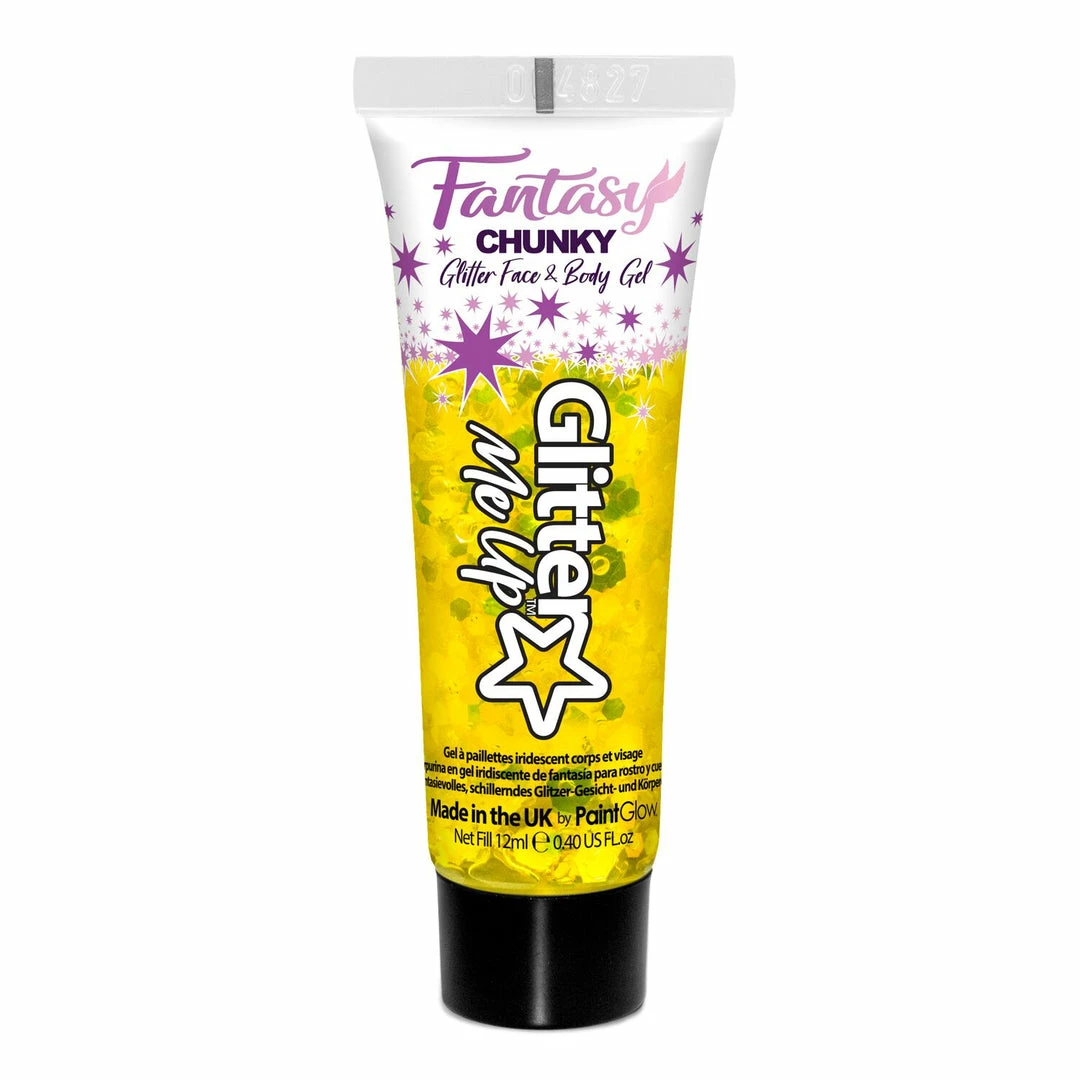 Paintglow Golden Griffin Chunky Glitter Face Body Gel 12m Costume Accessories 3 Paintglow Golden Griffin Chunky Glitter Face Body Gel 12m Costume Accessories