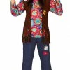 Fiestas Guirca 1960's Good Vibes Hippie Costume Adult