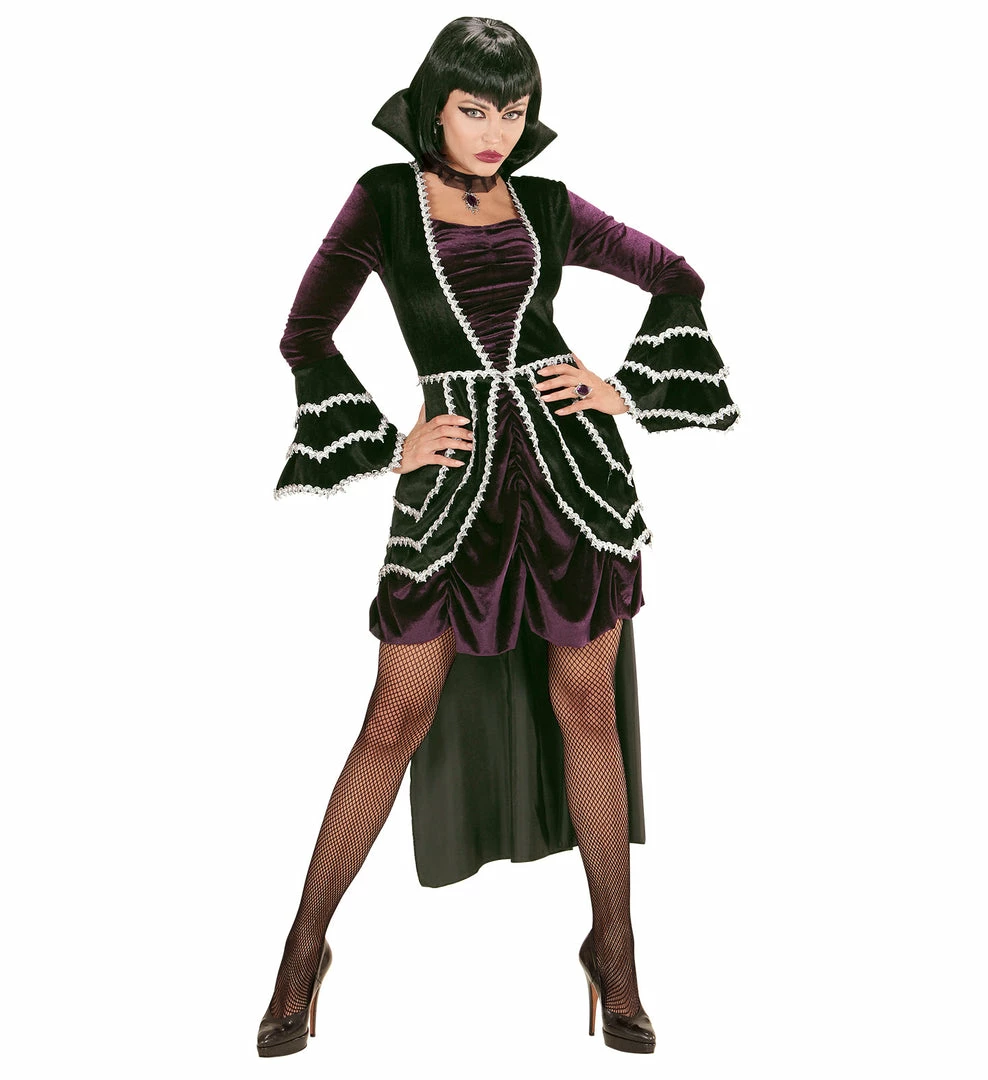Widmann Gothic Vamp Costume Ladies 3 Widmann Gothic Vamp Costume Ladies