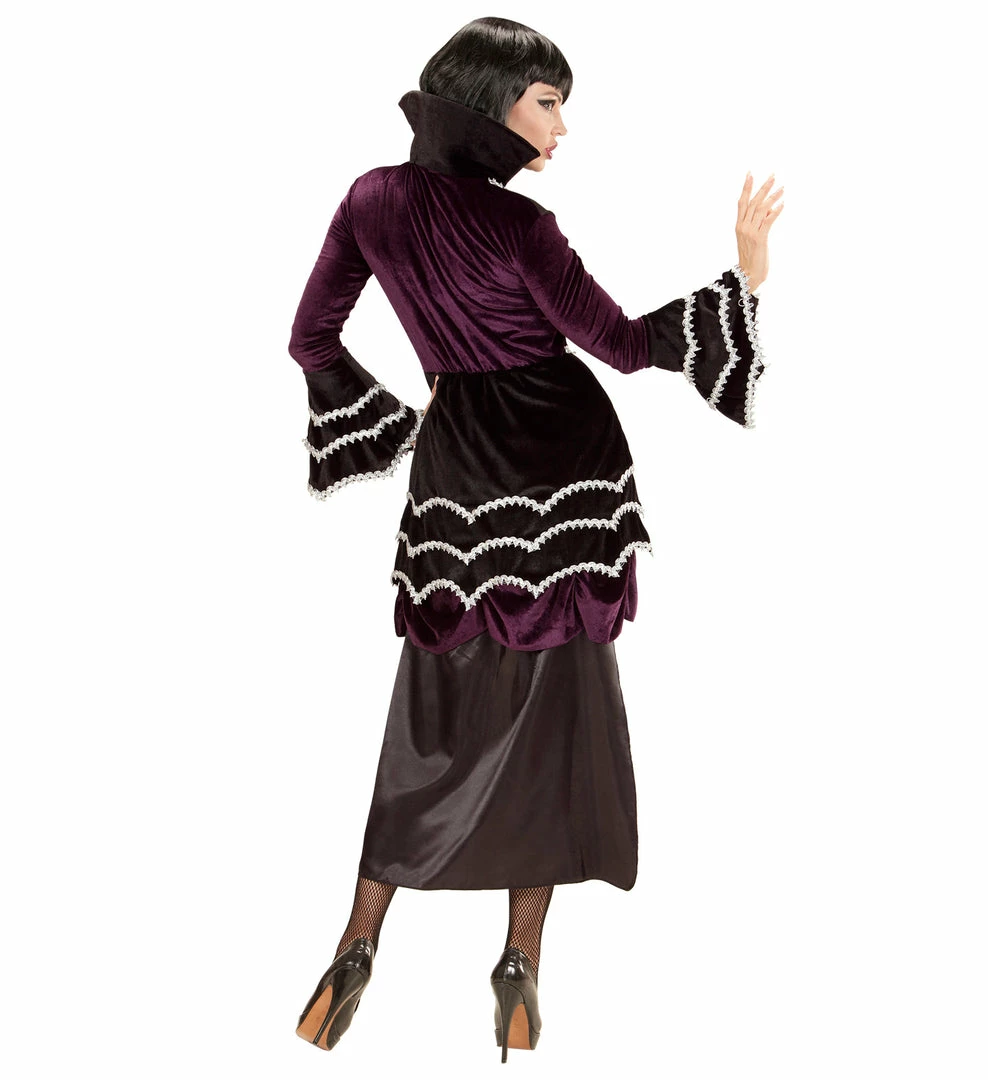 Widmann Gothic Vamp Costume Ladies 4 Widmann Gothic Vamp Costume Ladies