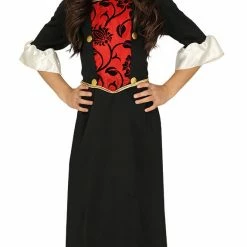 Fiestas Guirca Gothic Girl Vampire Costume