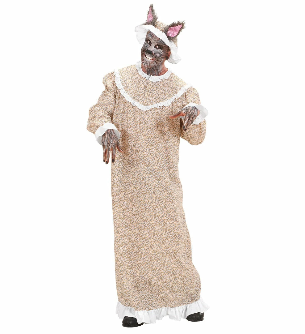 Widmann Grandma Wolf Costume Animal 3 Widmann Grandma Wolf Costume Animal