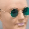 Bristol 1960's Green John Lennon Glasses 2 Bristol 1960's Green John Lennon Glasses