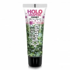 Paintglow Green Envy Holographic Chunky Glitter Gels 12m