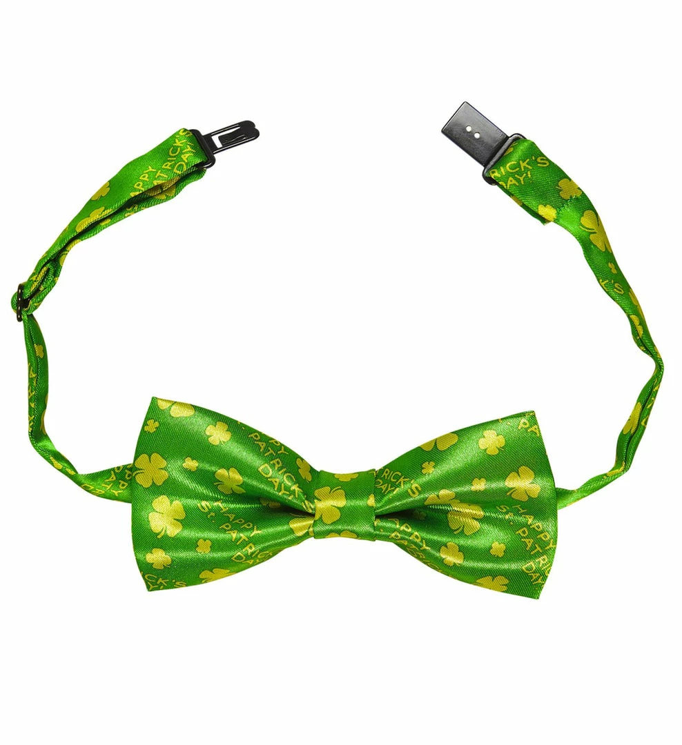 Widmann Green Satin St Patricks Day Bow Tie 4 Widmann Green Satin St Patricks Day Bow Tie