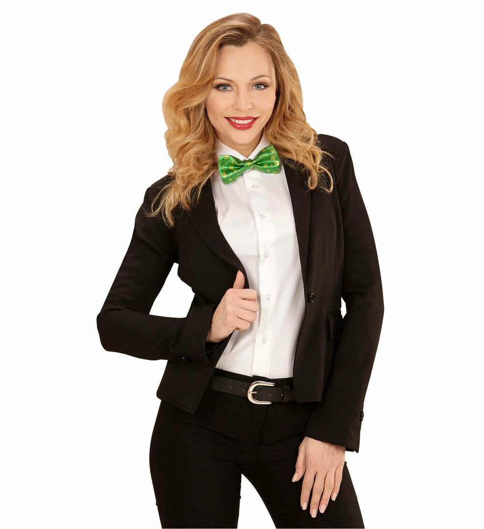 Widmann Green Satin St Patricks Day Bow Tie 6 Widmann Green Satin St Patricks Day Bow Tie