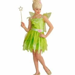 Widmann Green Sparkle Fairy Costume Girls