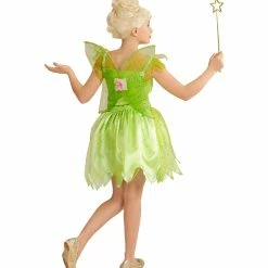 Widmann Green Sparkle Fairy Costume Girls