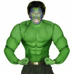 Widmann Green Muscle Top Superhero & Villiain