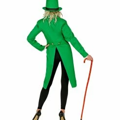 Widmann Green Tailcoat Jacket Ladies St Patrick's Day Costumes 7 Widmann Green Tailcoat Jacket Ladies St Patrick's Day Costumes