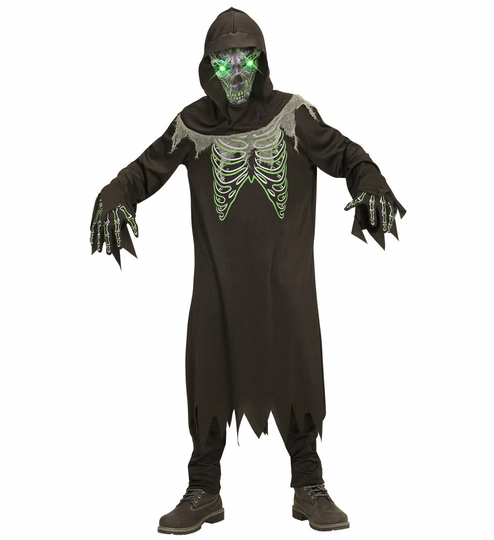 Widmann Halloween Grim Reaper Light-up Costume 3 Widmann Halloween Grim Reaper Light-up Costume